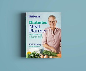 Бумажная книга «Phil Vickery's Essential Diabetes Meal Planner», автор Фил Виккери - фото №2 - миниатюра