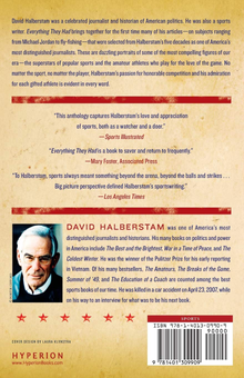 Бумажная книга «Everything They Had. Sports Writing from David Halberstam», автор Дэвид Халберстам - фото №2 - миниатюра