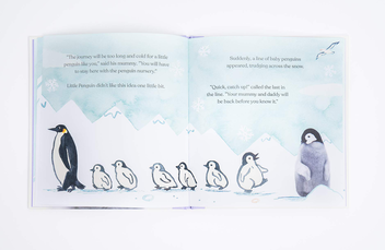 Бумажная книга «Goodnight, Little Penguin», автор Аманда Вуд - фото №6 - миниатюра