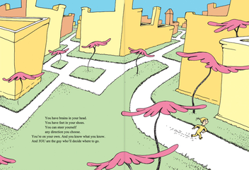 Бумажная книга «Oh, The Places You'll Go! », автор Доктор Сьюз - фото №4 - миниатюра