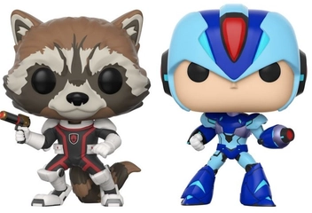  «Коллекционная фигурка Funko Pop! Pop Games Marvel vs Capcom Infinite Rocket vs MegaMan X 2-PACK (FK22773)», бренда Funko Pop - фото №1 - миниатюра
