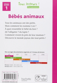 Бумажная книга «Tous lecteurs!: Bebes animaux: Niveau 1», авторов Lucile Galliot, Denise Ryan - фото №2 - миниатюра