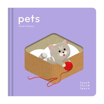 Паперова книга «TouchThinkLearn: Pets», автор Ксав'є Денуа - фото №1 - мініатюра