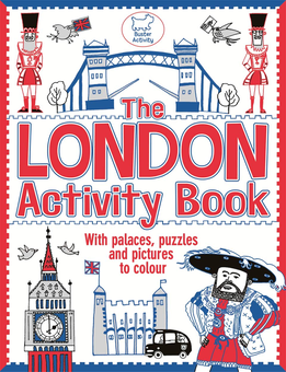 Паперова книга «The London Activity Book. With palaces, puzzles and pictures to colour», автор Еллен Бейлі - фото №1 - мініатюра