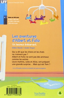 Бумажная книга «Albert et Folio: Un heureux evenement (+ CD audio MP3)», авторов André Treper, Didier Eberlé - фото №3 - миниатюра