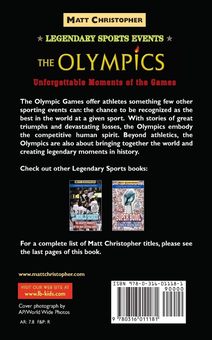 Бумажная книга «The Olympics», автор Мэтт Кристофер - фото №2 - миниатюра