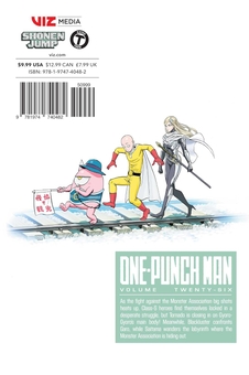 Бумажная книга «One-Punch Man. Volume 26», автор One - фото №2 - миниатюра