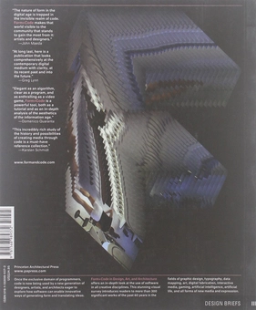 Бумажная книга «Form+Code in Design, Art, and Architecture. Introductory book for digital design and media arts » - фото №2 - миниатюра