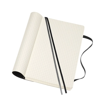  «Блокнот Moleskine Classic Expanded Клетка Черный (QP617EXP)», бренда Moleskine - фото №5 - миниатюра