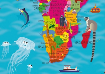 Бумажная книга «Collins Children’s World Map» - фото №4 - миниатюра