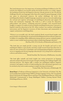 Бумажная книга «Multilingual Classrooms for Young Children in the UK: Advancing Diversity through Technology and Research», автор Цзюнь Кяэр - фото №2 - миниатюра