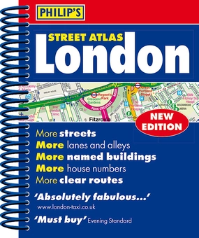 Паперова «Philip's Street Atlas London: Mini Paperback Edition», автора Без автора– фото №1