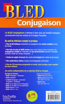 Бумажная книга «Bled Conjugaison», авторов Daniel Berlion, Odette Bled, Édouard Bled - фото №3 - миниатюра