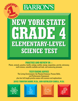 Паперова книга «Barron's New York State Grade 4 Elementary-Level Science Test», автор Джойс Торнтон Баррі - фото №1 - мініатюра