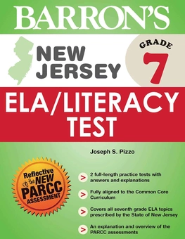 Бумажная книга «Barron's New Jersey Grade 7 ELA/Literacy Test», автор Джозеф С. Пиццо - фото №1 - миниатюра