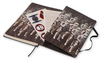  «Нотатник Moleskine Star Wars VII середній в лінію чорний (LESW7BQP060)», brand Moleskine / Moleskine /  - фото №4 - миниатюра