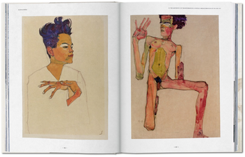 Бумажная книга «Egon Schiele. The Complete Paintings, 1909-1918 XL» - фото №3 - миниатюра