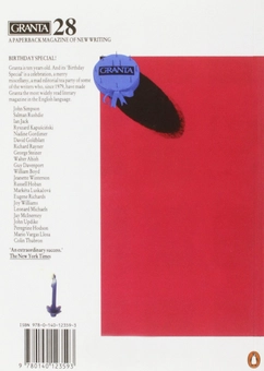 Бумажная книга «Granta 28. Tenth Birthday Issue» - фото №2 - миниатюра