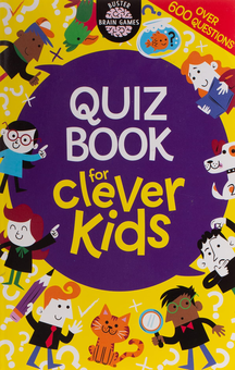 Бумажная книга «Quiz Book for Clever Kids», автор Лорен Фарнсворт - фото №1 - миниатюра
