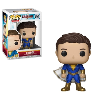  «Коллекционная фигурка Funko Pop! Pop Heroes Shazam Freddy (FK36809)», бренда Funko Pop - фото №2 - миниатюра