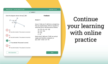 Паперова книга «Barron's Math 360. A Complete Study Guide to Geometry with Online Practice», авторів Лоуренс С. Лефф, Елізабет Уейт - фото №3 - мініатюра