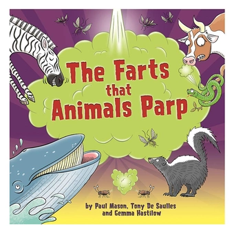 Паперова книга «The Farts that Animals Parp», автор Пол Мейсон - фото №1 - мініатюра