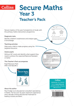 Бумажная книга «Secure Year 3 Maths Teacher's Pack: A Primary Maths Intervention Programme», автор Бобби Джонс - фото №7 - миниатюра