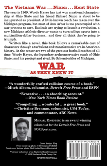 Паперова книга «War As They Knew It. Woody Hayes, Bo Schembechler, and America in a Time of Unrest», автор Майкл Розенберг - фото №2 - мініатюра