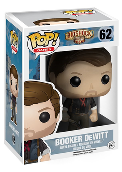  «Коллекционная фигурка Funko Pop! Pop Games Bioshock Букер ДеВитт (FK6166)», бренда Funko Pop - фото №3 - миниатюра