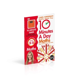 Паперова книга «10 Minutes a Day Maths Ages 3-5», автор Керол Вордерман - фото №3 - мініатюра