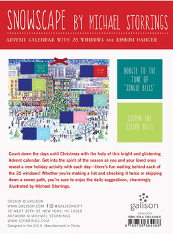 Бумажная книга «Michael Storrings Snowscape Advent Calendar» - фото №2 - миниатюра