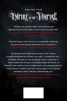 Бумажная книга «Empire of the Vampire. Book 1», автор Джей Кристофф - фото №2 - миниатюра