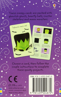 Бумажная книга «Spooky Things to Make and Do Activity Cards» - фото №2 - миниатюра