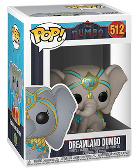  «Коллекционная фигурка Funko Pop! Pop Disney Дамбо в Голубом Костюме (FK34217)», бренда Funko Pop - фото №3 - миниатюра