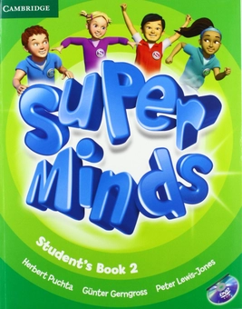 Бумажная книга «Super Minds Level 2. Student's Book (+DVD)», автор Герберт Пухта - фото №1 - миниатюра