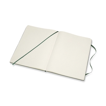  «Блокнот Moleskine Classic Extra Large Клетка Миртовый Зеленый (QP091K15)», бренда Moleskine - фото №5 - миниатюра