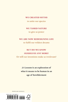 Паперова книга «21 Lessons for the 21st Century », автор Юваль Ной Харарі - фото №2 - мініатюра