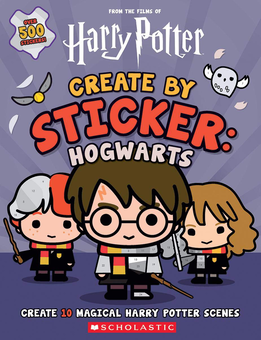 Бумажная книга «Harry Potter. Create by Sticker. Hogwarts», автор Кала Спиннер - фото №2 - миниатюра