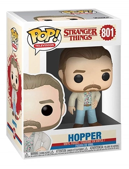  «Коллекционная фигурка Funko Pop! Pop TV Stranger Things Hopper (FK38484)», бренда Funko Pop - фото №2 - миниатюра
