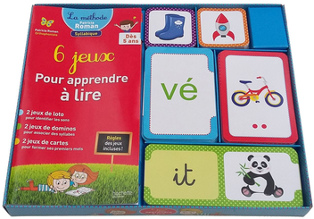 Бумажная книга «6 Jeux Pour Apprendre a Lire», автор Патрисия Роман - фото №1 - миниатюра