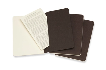 «Записная книжка Moleskine Cahier Pocket Коричневая 3 шт (CH013P2)», бренда Moleskine - фото №5 - миниатюра
