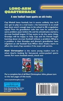 Бумажная книга «Long Arm Quarterback. A New Football Team Sparks an Old Rivalry», автор Мэтт Кристофер - фото №2 - миниатюра