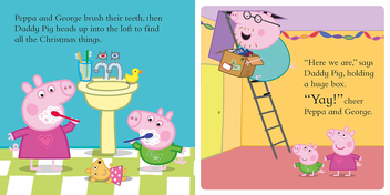 Бумажная книга «Peppa Pig. Peppa's Christmas Jumper Day» - фото №2 - миниатюра