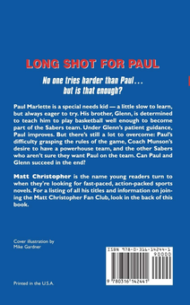 Бумажная книга «Long Shot For Paul», автор Мэтт Кристофер - фото №2 - миниатюра