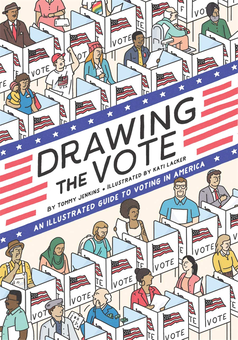 Бумажная книга «Drawing the Vote», автор Томми Дженкинс - фото №1 - миниатюра