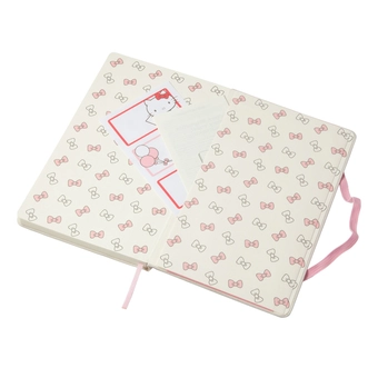  «Записная книжка Moleskine Hello Kitty Large в линию белая (LEHK03QP060)», бренда Moleskine - фото №7 - миниатюра