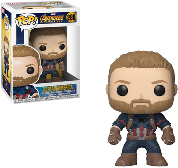  «Коллекционная фигурка Funko Pop! Avengers Infinity War Captain America (26466)», бренда Funko Pop - фото №3 - миниатюра