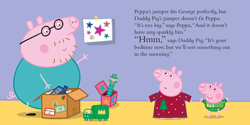 Бумажная книга «Peppa Pig. Peppa's Christmas Jumper Day» - фото №3 - миниатюра