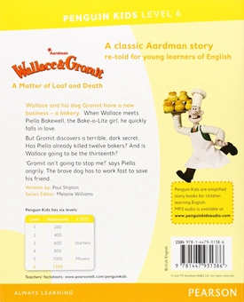 Бумажная книга «Pearson English Kids Readers Level 6. Wallace & Gromit - A Matter of Loaf and Death», автор Кэролайн Лэйдлоу - фото №2 - миниатюра