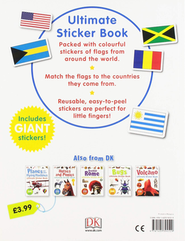 Бумажная книга «Flags of the World Ultimate Sticker Book » - фото №2 - миниатюра